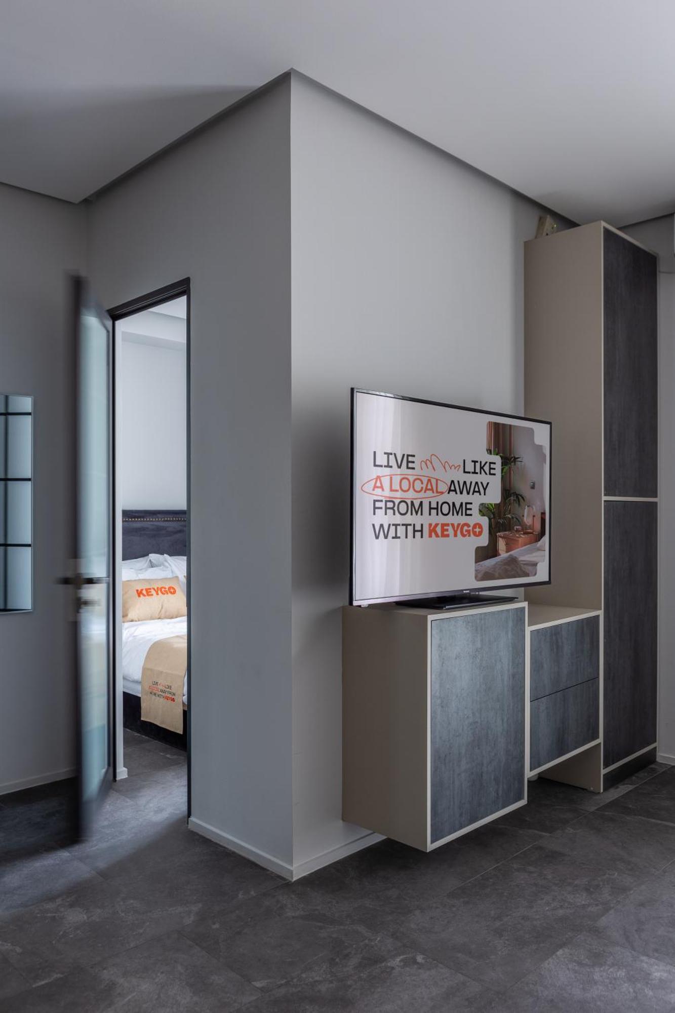 Designed 1Br Balcony To Saryan St Self-Enrty Keygo 29 Daire Erivan Dış mekan fotoğraf